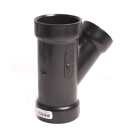 Thrifco Plumbing 4 Inch X 4 Inch X 3 Inch ABS Reducing Wye 6792327